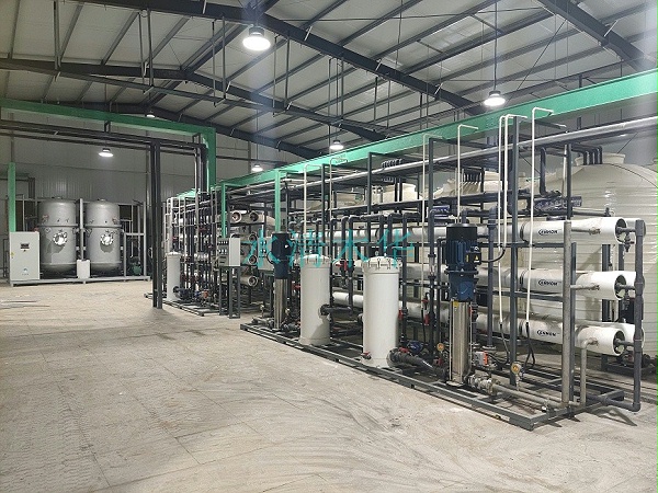 大发购彩大厅～welcome废水零排放项目现场