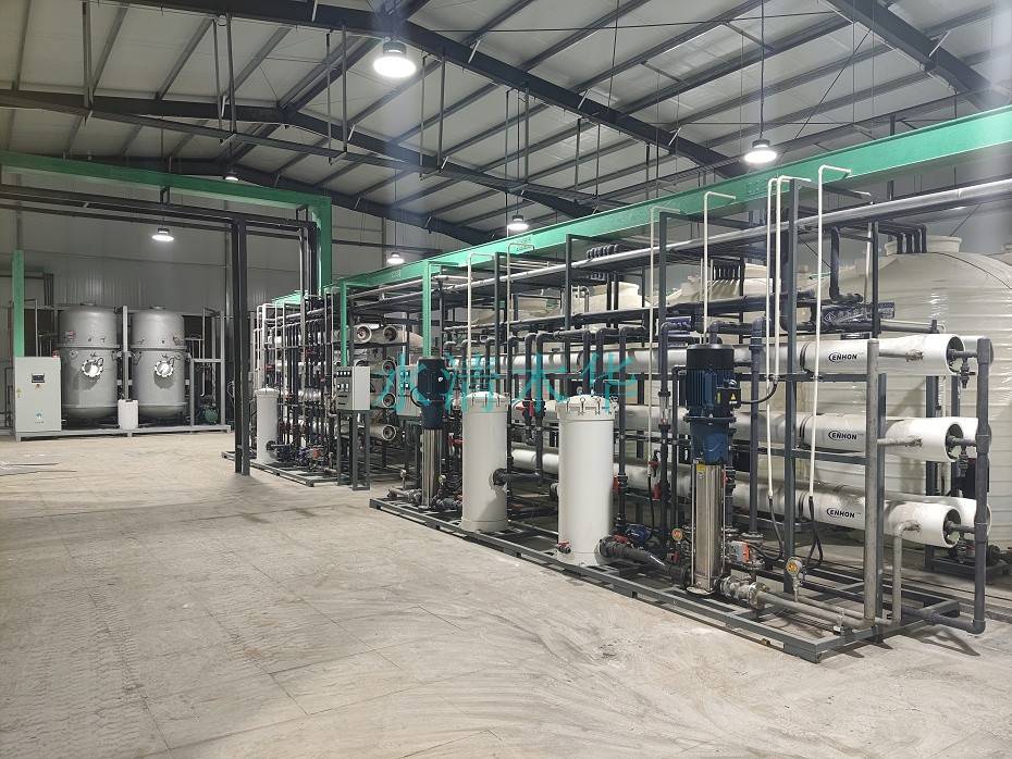 大发购彩大厅～welcome废水零排放项目现场