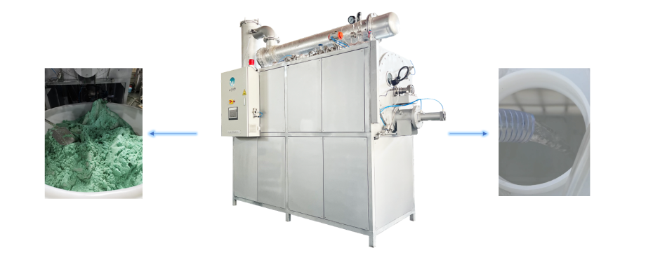 刮板结晶蒸发器处理效果